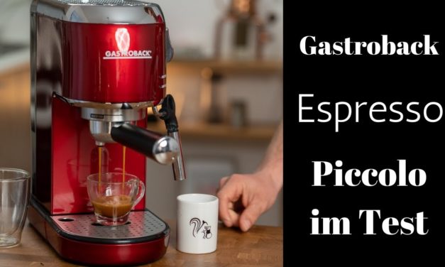 Gastroback Espressomaschine Piccolo im Test | Sind Double-Floor-Siebe wirklich schlec…