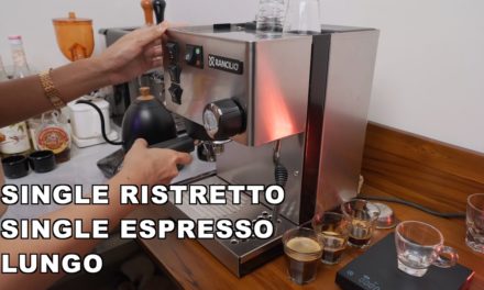 Single Ristretto, Espresso & Lungo Menggunakan Double Filter Basket