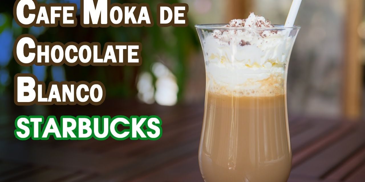 Cafe Moka de Chocolate Blanco Estilo Starbucks