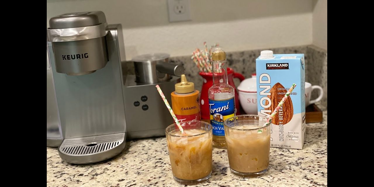 Iced Caramel Macchiato | Starbucks at Home | Keurig K-Cafe Recipe
