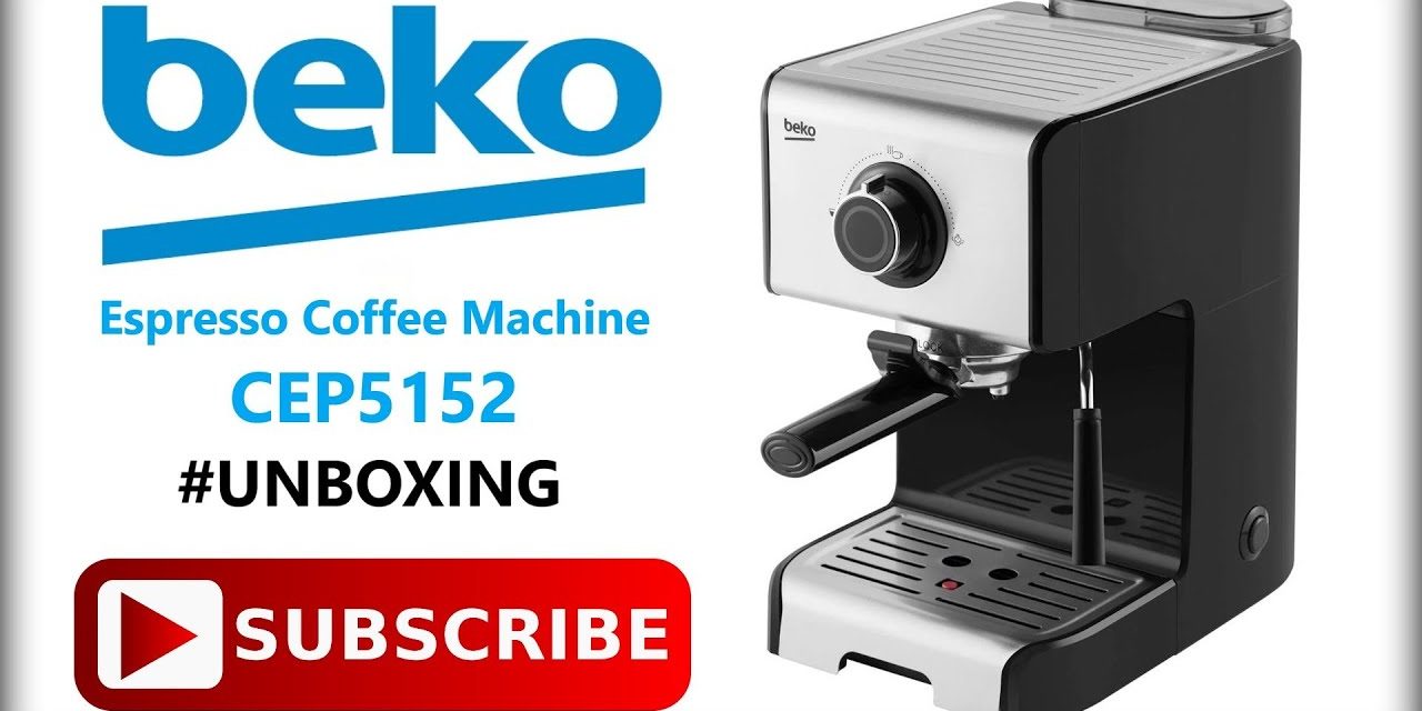 Beko CEP5152 | Manual Espresso Coffee Machine | First Use | How To Make A Good Mornin…