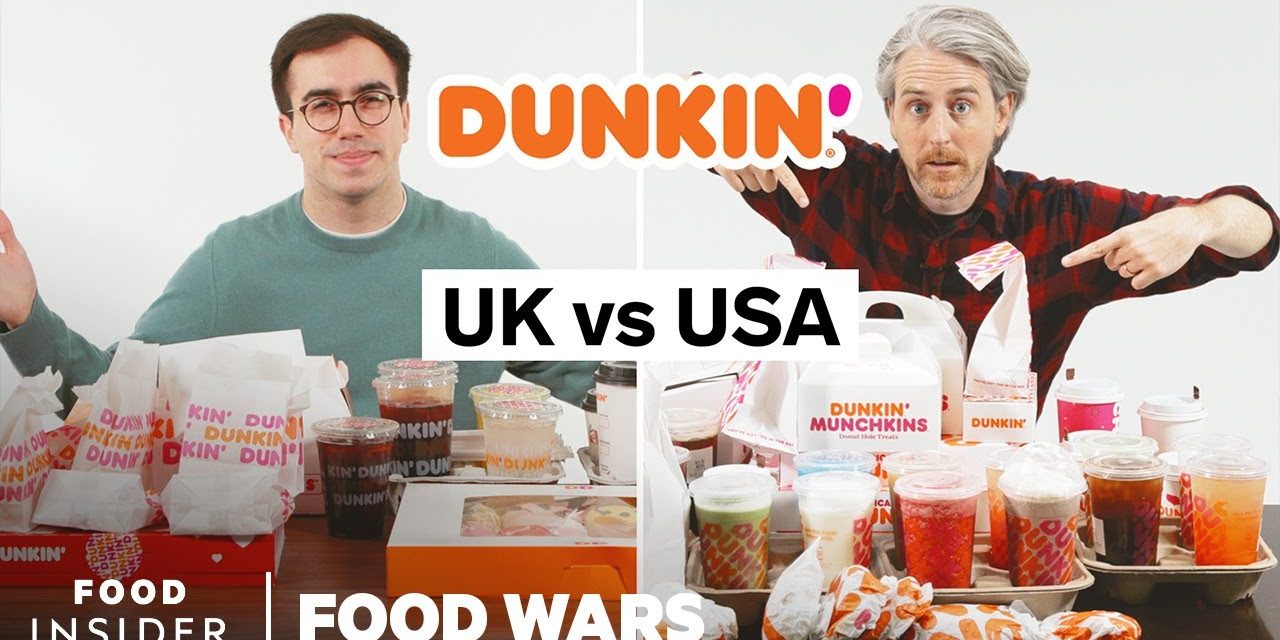 US vs UK Dunkin’ | Food Wars