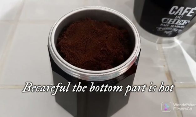 Moka pot coffee maker/how to do it for first timer